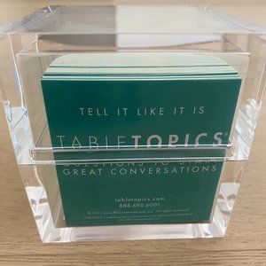 TableTopics Cards - Tell It Like It Is - Questions to Start Great Conversations